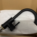 Wastafelmengkraan zwart WB